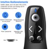 HELLCOOL USB C Presenter with Bag, 2.4 GHz Wireless PowerPoint