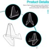 30pcs Clear Acrylic
