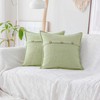 Home Brilliant Throw Pillow Covers Sage Green Decorative Spring Pillow