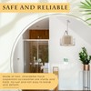 Tondiamo 4 Pcs Black Sloped Ceiling Light Adapter 180 Degree