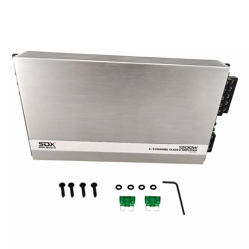 SDX Audio 3 / 5-Channel 1200W Class-D Digital MOSFET Car