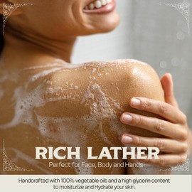 LEMAITRE Glycerin Soap - Vegan Transparent Bar, Gentle Cleanse, Vegan Bar, Cruelty-Free, Fragrances & Skin care for Women, Men (3.17 Ounce (Pack of 1), Oriental Vetiver and spice)