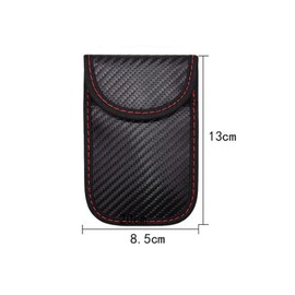 Faraday Bag Anti-Theft Faraday Bag for Car Keys RFID Signal Blocking Anti-Theft Hacking Protection Bag for Keyless Car 8 Pack