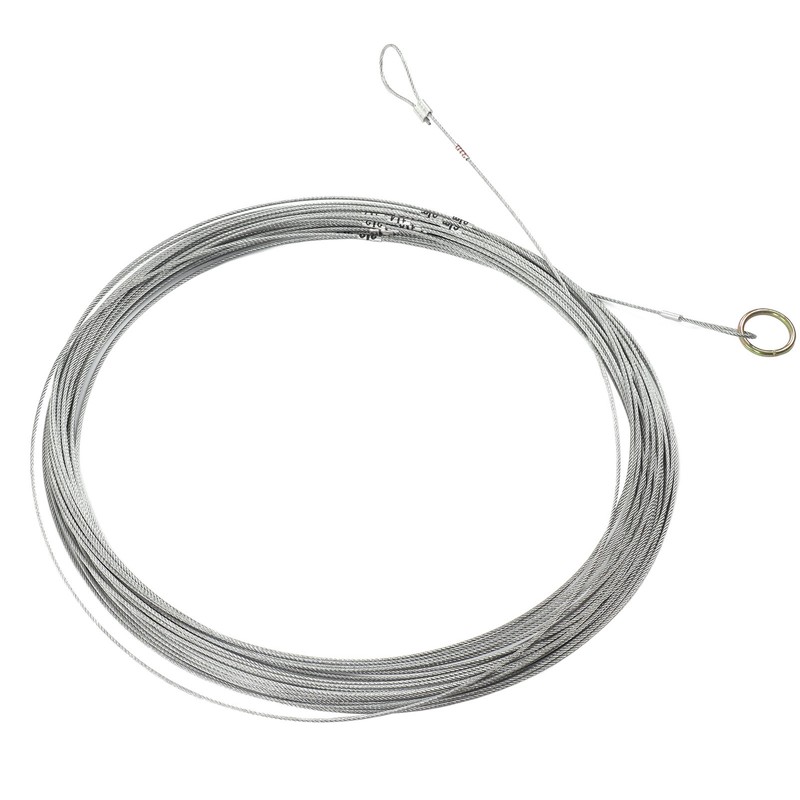 Steel Wire Measuring Rope Good Flexibility Sturdy Steel Rope Measuring