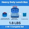 Bento Lunch Box 1283ML/ 43 oz with 391 ML/ 13
