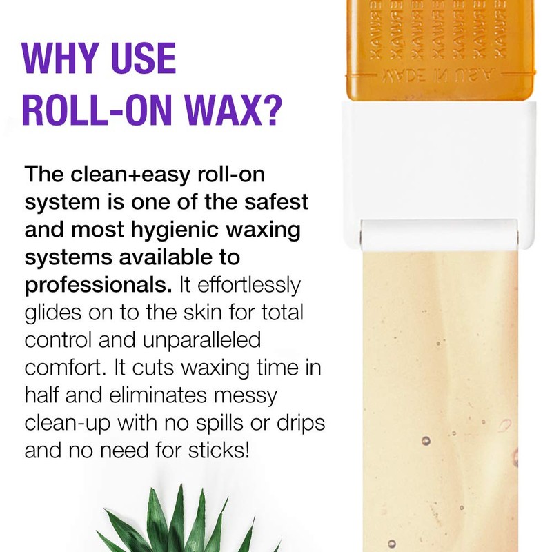 Clean + Easy Roll On Wax Kit – Hair Removal