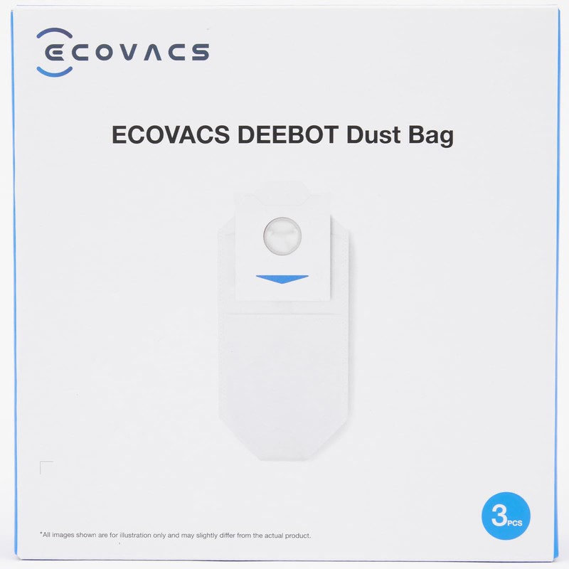 ECOVACS Confezione da 3 Sacchetti antibatterici per DEEBOT N30 PRO