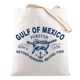 Mexico Trip Gift Gulf Coast Lover Gift Mexico Vacation Beach Gifts Tote Bag (beyond time B CA)