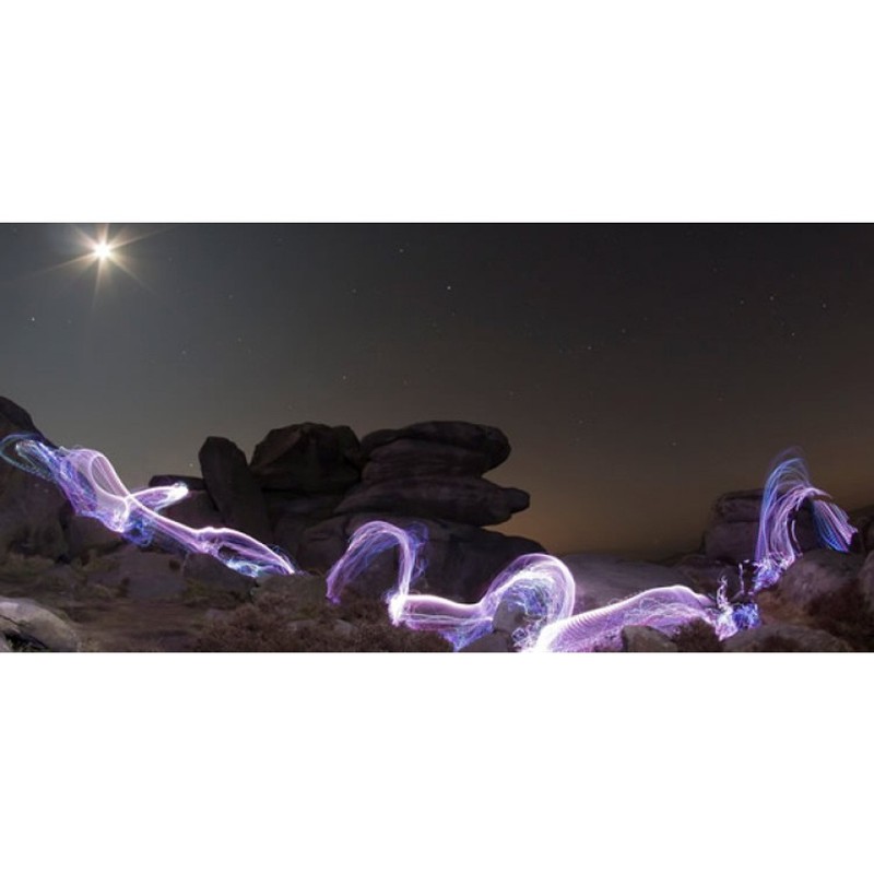 Fibre Flies v4 Pixel Whip and Cascade Juggling Bag -