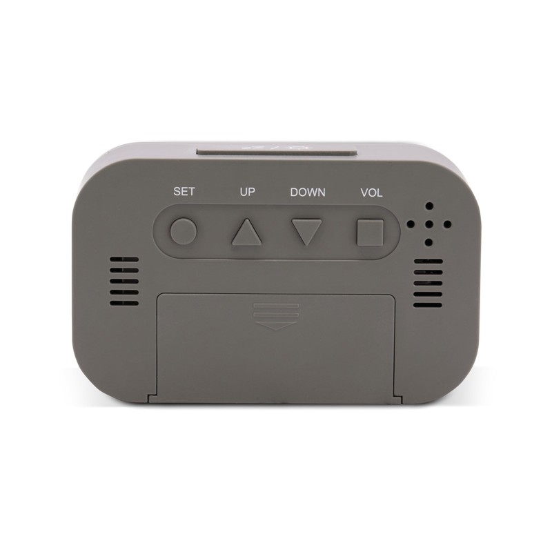 Acctim Kyle Digital Alarm Clock, LCD Digital Display with White