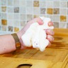 Lot de 2 éponges corporelles fleur de douche éponge de