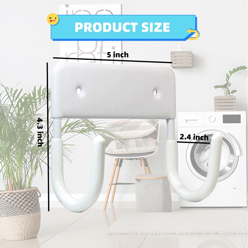 BiJun Ironing Board Hanger Wall Mount, Ironing Board Hanger with