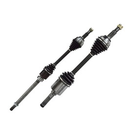 MAXFAVOR CV Axle Joint Assembly Front Pair Set of 2 Premium CV Axles Replacement for NISSAN Rogue 2008 2009 2010 2011 2012 2013 S SL SV Krom Sport Utility 4-Door 2.5L l4 GAS DOHC AWD