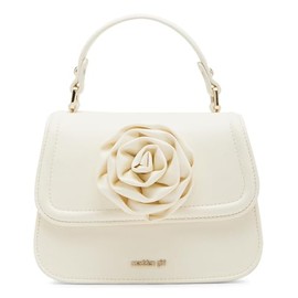 Madden Girl Arose Top Handle Bag, Cream