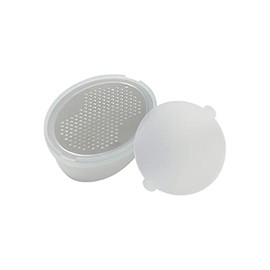 Pearl Metal CC-1611 Grater Seasoning Ginger Garlic Container with Protective Cover Simple Use