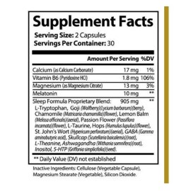 optinutriments Natural SLEEP Solutions by OPTInutriments