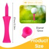 Golf Tees Plastic, 100pcs Castle Golf Tees, Small Castle Tees,