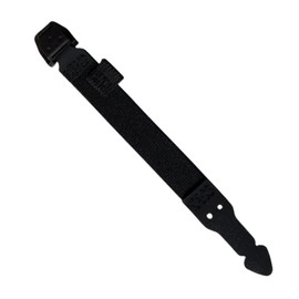 Pda accessories Hand Strap Replacement for Zebra TC51, TC52, TC510K, TC56, TC57 - Modern, Animal Print, Black Silicone - Hook And Loop, Buckle Closure