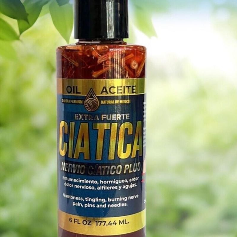 Aceite Extra Fuerte para el Nervio Ciático 6 oz, Natural