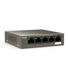 Tenda 5 Port Fast Ethernet PoE Switch mit 4 PoE+