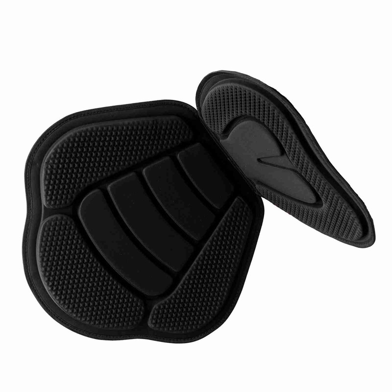 Padded Kayak Seat Cushion with Back Support and Adjustable Straps