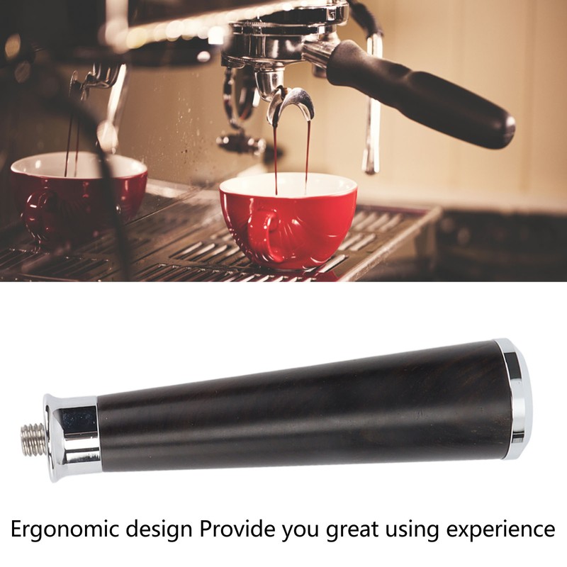 Coffee Portafilter Handle M10 Round Bottom Ebony Coffee Machine Replacement