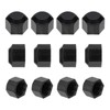 PATIKIL 3/8" Plastic Rare Cap 5/8-18UN F Female Thread 12pcs