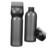 OHPHCALL 2pcs Hair Oiling Bottle Root Comb Applicator Bottle for