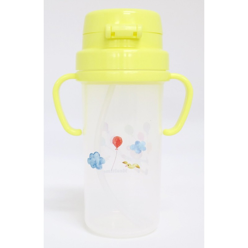 OSK SC-370S Straw Bottle, 12.5 fl oz (370 ml), Mealtime