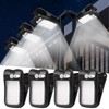Clip on Solar Lights Outdoor with Motion Sensor, Solar Fence