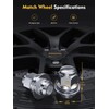 MIKKUPPA M12x1.5 Lug Nuts Set of 24pcs Hex 13/16'' (21mm)