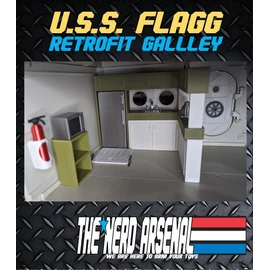 Hasbro USS FLAGG Galley Set