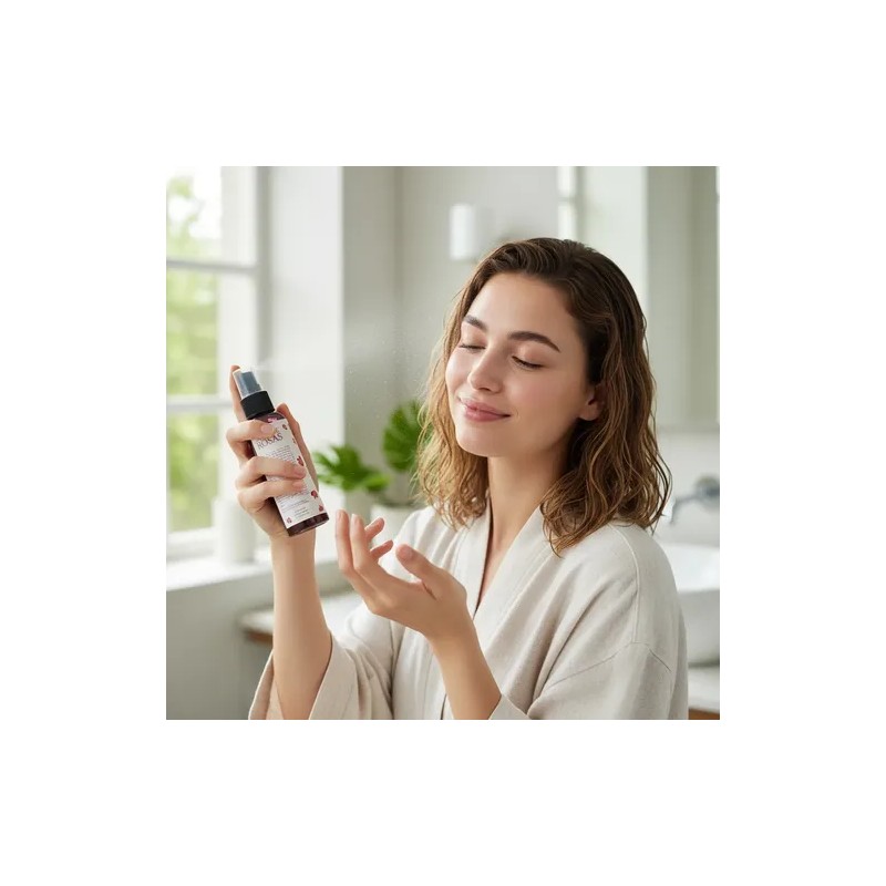Tónico Facial Agua De Rosas De Atlixco + Vitamina C