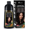 Champú para Teñir el Cabello Negro 3 en 1 Black