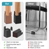 Pack of 4 Furniture Risers, 10 cm, Adjustable Bed Raisers