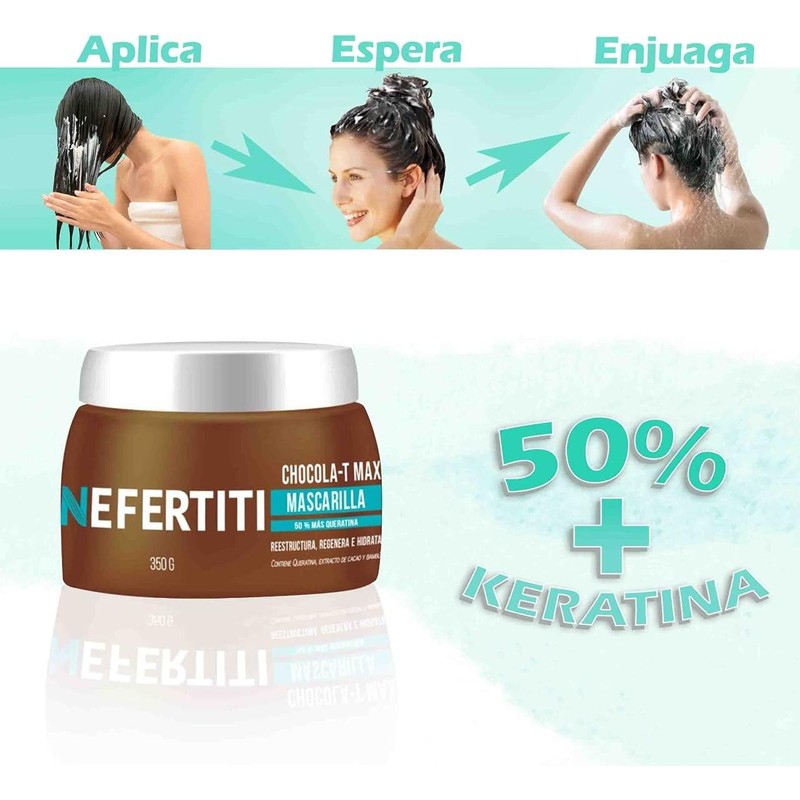 Nefertiti Mascarilla Chocola-T Max