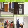 ZHEGE Key Safe Padlock, Key Box with Code Wall Mounted,