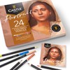 Castle Arts Themed 24 Coloured Pencil Set in Tin Box,