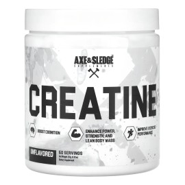 Axe And Sledge Creatina 50 Serv Sabor Sin Sabor