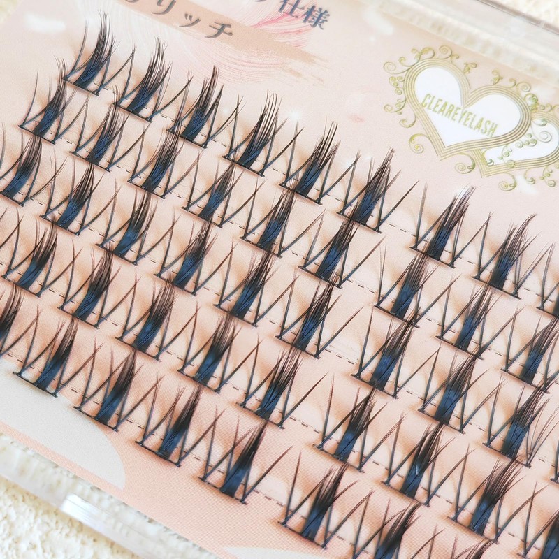 CLEAREYELASH Partial False Eyelashes, Large Capacity, 60 pcs, Korea, Natural,