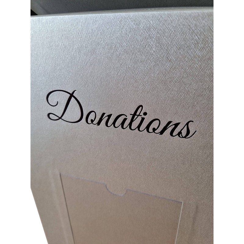 ScatterPod Donation Pod Silver - Secure Charity & Fundraising Donations