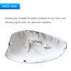 TKPUFR Passenger Right Side Mirror Cover Cap Compatible with Honda