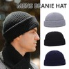 Mrltau 3 Pieces Classic Beanie Hat for Men Women Fisherman