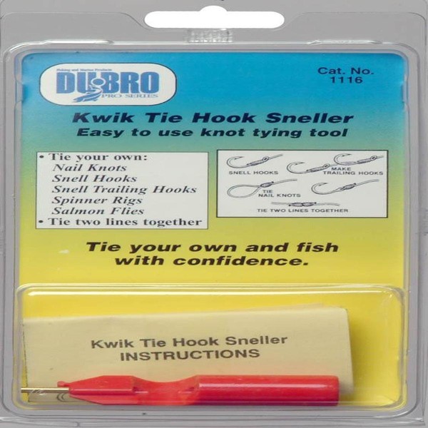 DU-BRO Fishing Kwik-Tie Hook Sneller
