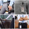 MAIHUO 3 Pack Retractable Badge Holder,Dual Card Slots Id Card
