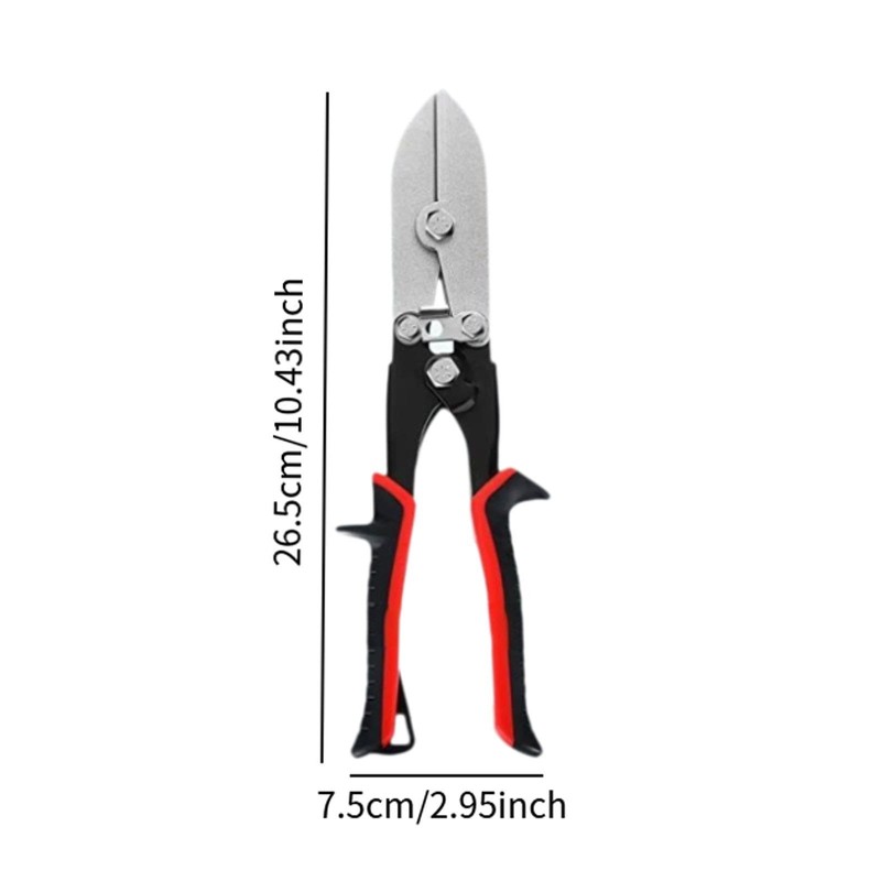 perfeclan 5 Blade Sheet Metal Stove Pipe Crimper 10.4inch Long