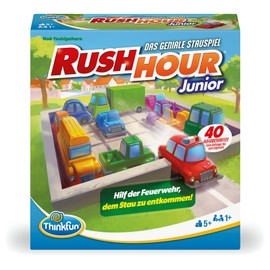 ThinkFun 76603 - Rush Hour Junior - The Famous Logic Game for Children from 5 Years - The Traffic Jam Game from 5 Years for Boys and Girls