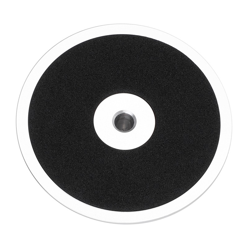 NEW Black Record Weight Clamp LP Vinyl Turntables Metal Disc