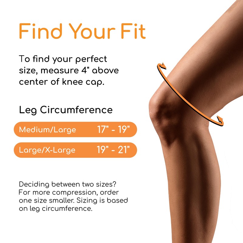 IMAK Brownmed Copper Infused Compression Knee Sleeve - Large