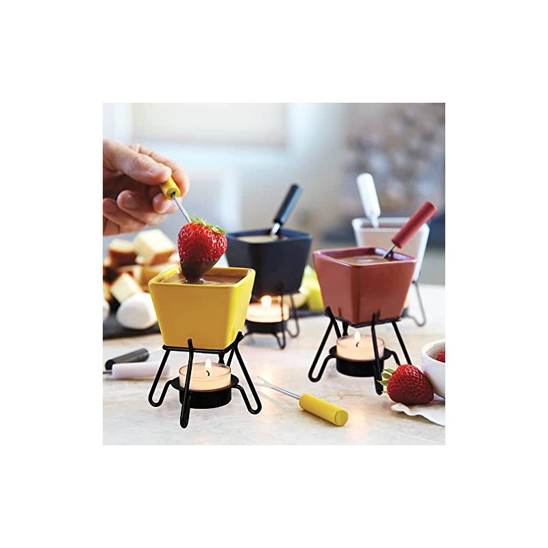 Mini Fondue Set of 4#35464
